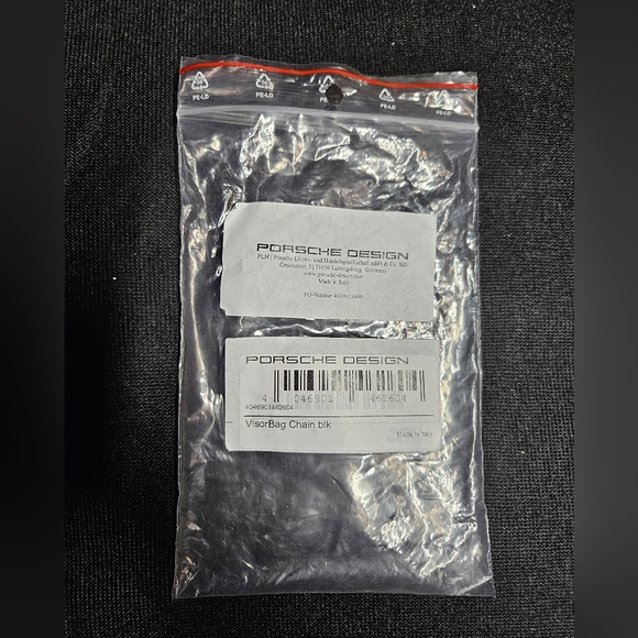 Porsche Design Visor Bag Chain Black - Picture 4 of 4